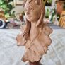 Clay Terracotta Bust of a woman Image 5