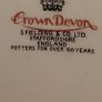Vintage Crown Devon Covered Casserole Dish Image 8