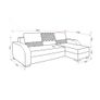 Corner Sofa Bed ARES Image 4
