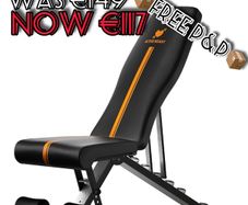 NEW SALE | Foldable Adjustable Weight Bench | 90 Degree, Incline, Decline, Flat