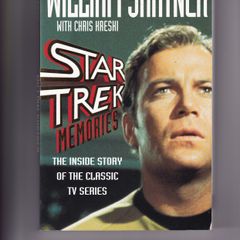 William Shatner Star Trek Memories 1st Print 1993 Softback Harper Collins Uk