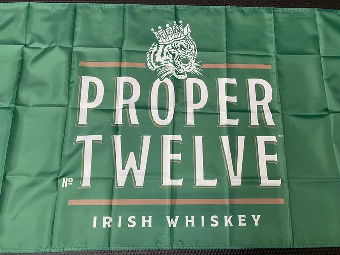 Proper twelve whiskey Flag