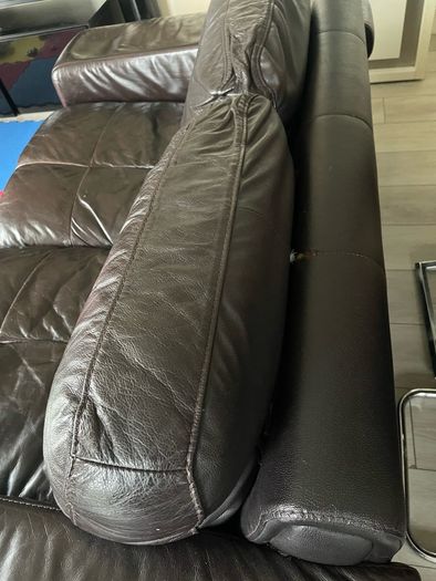 3+2 leather Sofa