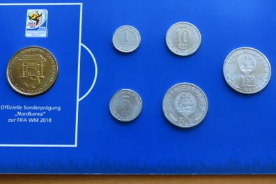 North Korea Official FIFA World cup coins set. Very Rare