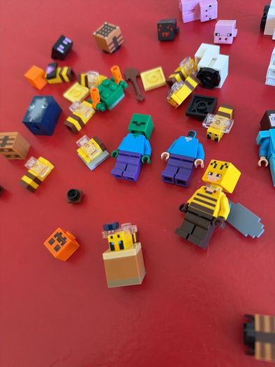 lego Minecraft minifigure parts