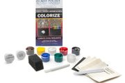 GLASS POLISH 91004 DIY Colorize Kit, Leather, Vinyl, Fabric and Carpet Dye