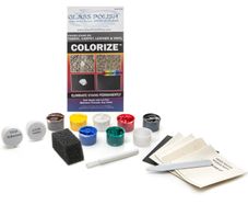 GLASS POLISH 91004 DIY Colorize Kit, Leather, Vinyl, Fabric and Carpet Dye