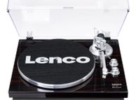 main image for ad Dark Wood Turntable Record Player Bluetooth Turntable