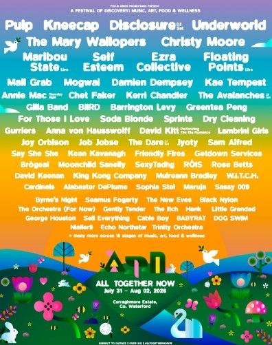 2 x All Together Now General Camping Ticket