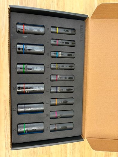 Manarola 15pc 3/8 Impact Socket Set