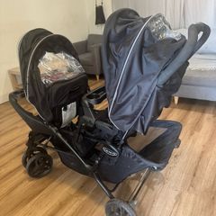 twin baby stroller