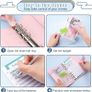 Budget Binder Notebook - PU Leather Ring Binder with 12 Zippered Cash Envelopes and 12 Expense Budget Sheet, Portable A6 Binder Planner Budget Wallet for Budgeting and Saving Money, 27Pcs (FREE POSTAGE) Image 7