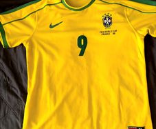 Soccer jersey Ronaldo Brazil