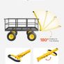 Heavy Duty Steel Garden Cart 635kg Capacity with 13 Inch Tyres Image 3