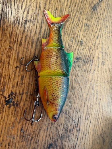 selection of pike lures