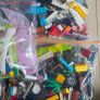 4 bags of random lego pieces Image 2