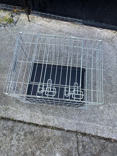 fold up dog cage