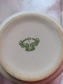 Old piece of Arklow. Sugar bowl