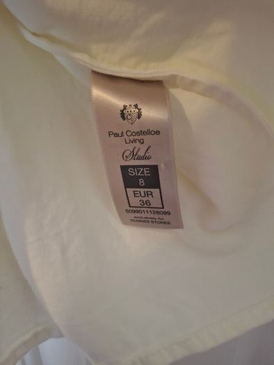 Paul Costelloe Blouse Ivory S