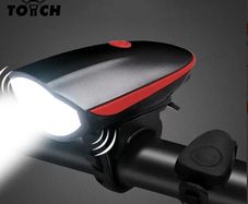 Super Bright Bicycle/scooter, LED  Headlights With Louder Speaker horn