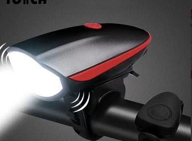 Super Bright Bicycle/scooter, LED  Headlights With Louder Speaker horn