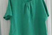 Caroline Donnelly Emerald Linen Top New