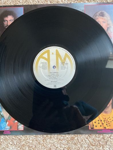Myofist. "Hot Spikes" vinyl lp