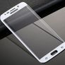 Full Curved 3D Tempered Glass Protector For Samsung Galaxy S6 EDGE PLUS- White Image 6