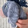 Disney Eeyore Plush from Winnie the Pooh & Friends with Patches Soft  Plush approx. 20 cm. Used Please see photos Image 10