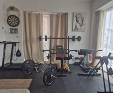 gym, weight  bench, equipment