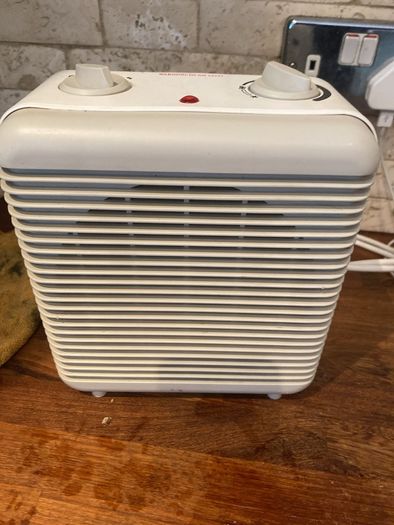 small fan heater