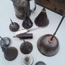 12 vintage oil cans Image 2