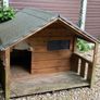 Dog Kennel With Veranda Image 3