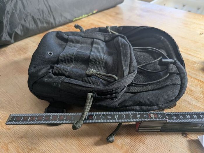 Black Utility Molle Bag