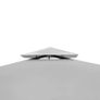 Gazebo with Roof 3x3 m Cream White Image 3