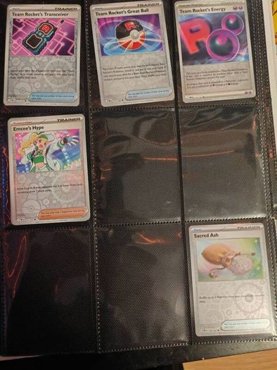 Destined Rivals Full Art, exs, Holo and Rev Holos