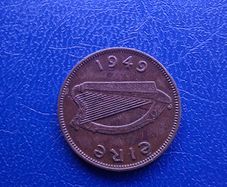 Irish Republic. 1949 Farthing. Good condition!