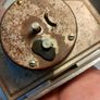 Art Deco German Gilded Brass Mantle Clock Image 6