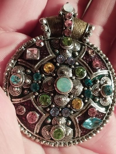 Vintage Celtic style medallion pendant.