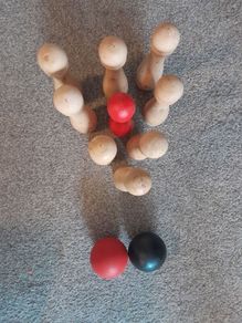 Wooden Skittles