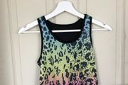Girls Leopard print vest