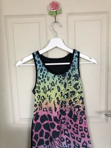 Girls Leopard print vest