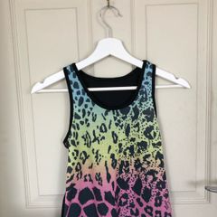 Girls Leopard print vest