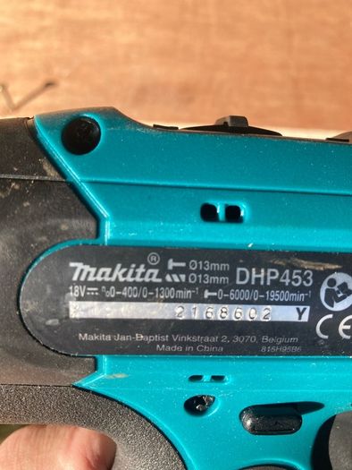 Makita DHP453 18 volt Combi Hammer Drill