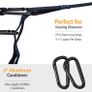 Camping Hammock - Ultralight Portable Travel Hammocks - 70-Denier Durable &Breathable Nylon with 10FT Tree Straps for Outdoor Camping Hiking Backpacking (FREE POSTAGE) Image 5
