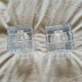 Glass Tealight Candle Holders X 2 Image 4