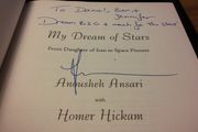 My Dream Of Stars - SIGNED by Anousheh Ansari !!