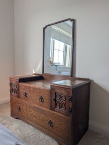 Wardrobe + Vanity Dresser