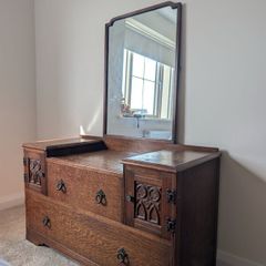 Wardrobe + Vanity Dresser