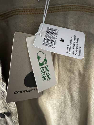 denim jacket Carhartt Camo Duck Helston men women unisex BNWT